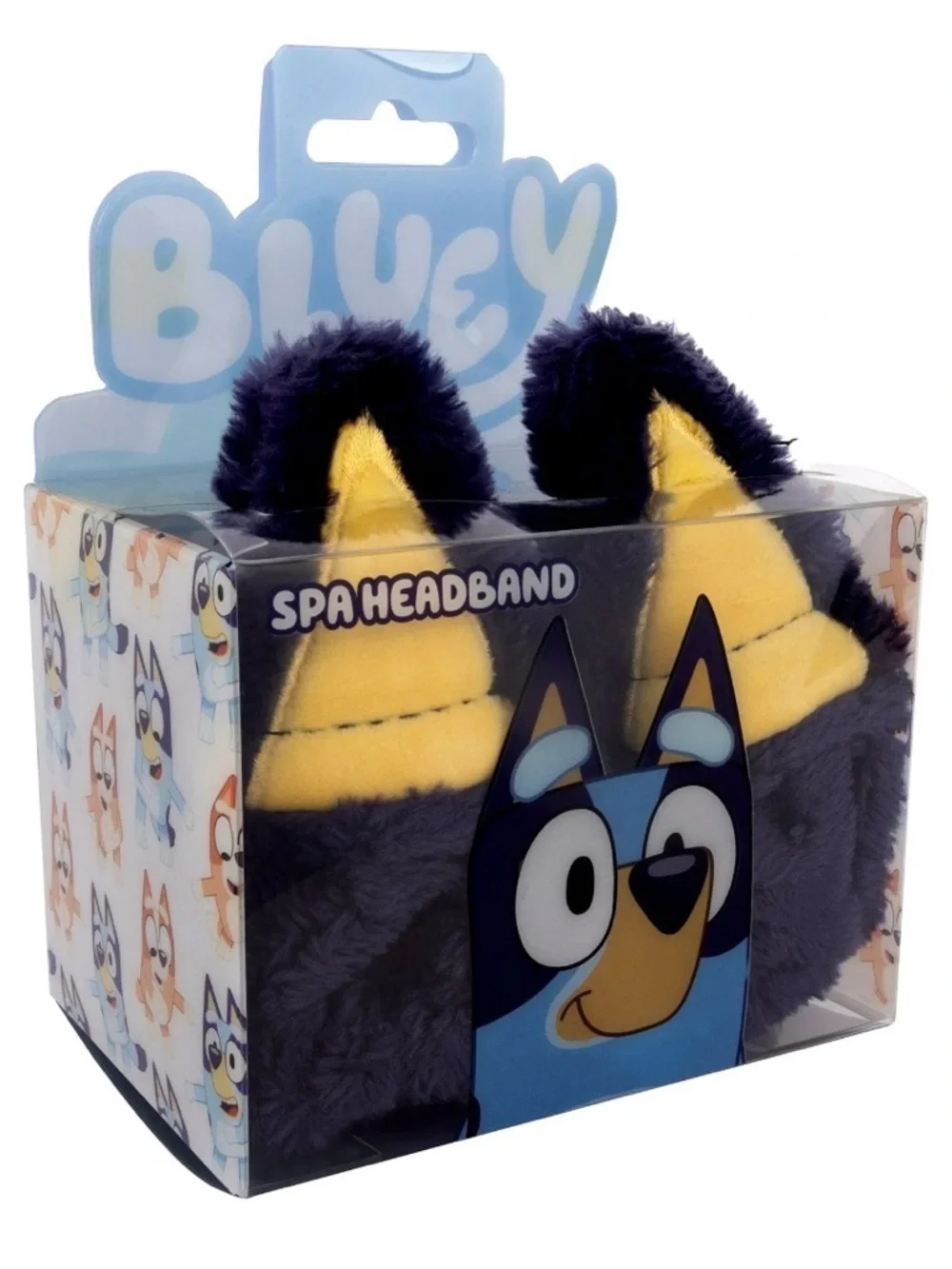 NEW Bluey Spa Headband - Navy Blue and Yellow Plush - Picture 4 of 4